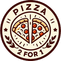 Pizza 2 for 1 Augsburg Logo